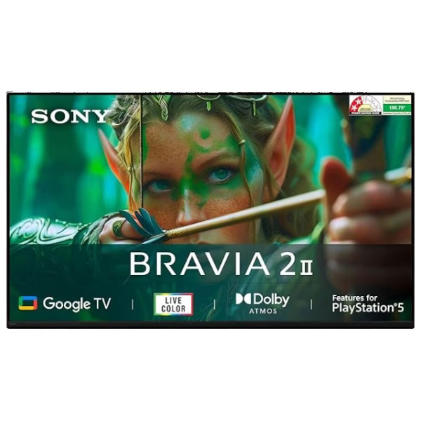 Sony BRAVIA 3M2 Series 4K Ultra HD Smart LED Google TV | 139 cm (55 inches) | K-55S25M2